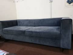 Blue sofa set