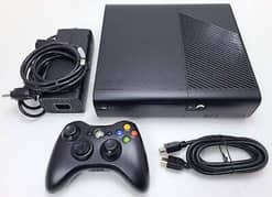 Microsoft XBox 360 E System BLACK Video Game Console
