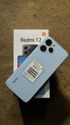 Redmi 12 , PTA approved with box, 8/128