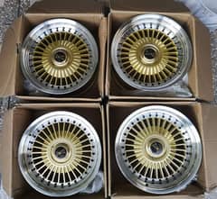 FS:Emitz Wheels 17 inch 4 Nut Multi pcd Straggered Set
