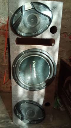 pioneer amplifier bofar and speaker