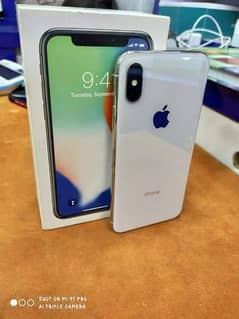 iphone X 64 PTA Approved 03357519076Watsapp