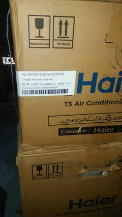 haier 2025 model 19hfc 1.5 ton ac with warranty card