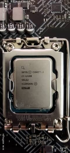 i3 12100 12th gen + H610M-H mobo