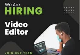 Video Editor Required