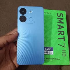 Infinix smart 7HD 4/64gb 5000 mAh battery 10/9.5condition