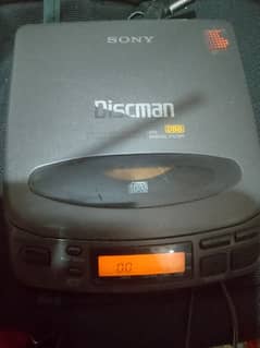 Sony discman CD player