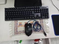 Hp Gk100 Mechanical Gaming Keyboard and Mouse Combo