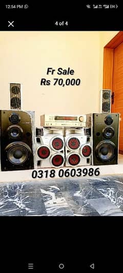 sound system power full
