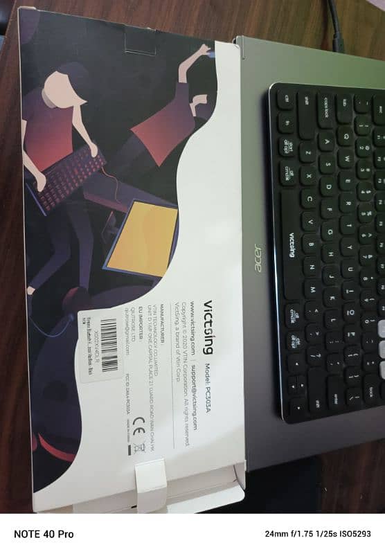 Bluetooth Keyboard Wire Less Best Condition 3