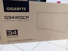 Gigabyte 34 LED Gaming monitor