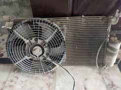 Baleno condenser damage little bit
