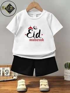 2 Pcs Boy's And Girl's Jersey Printed Track Suit
