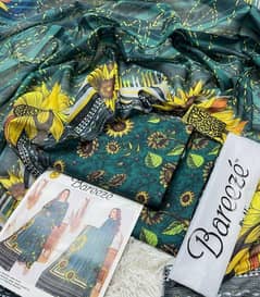 printed shirt trouser and dupatta