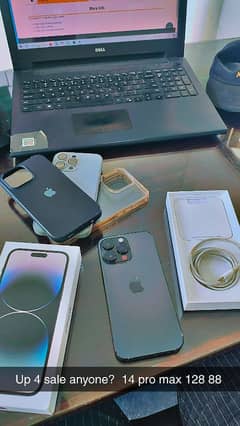 Iphone 14 Pro Max Wih Box and Cable