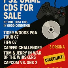 PS2 cd's