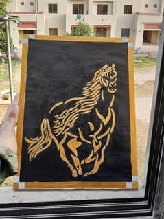 Horse painting