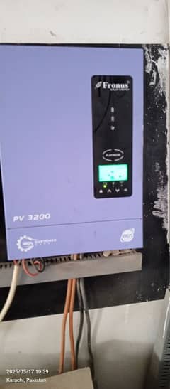 fronus pv 3200 inverter good condition
