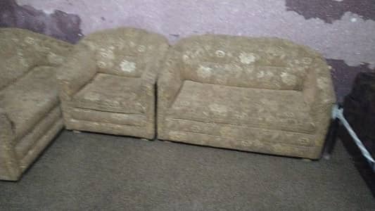 All okay 5 seater sofa aur Saath bed sofa