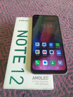 infinix note12 6/128 with box 03049073832