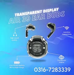 Transparent RGB Airpods