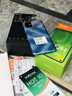 Infinix hot 10 dual sim pta 4gb 64gb