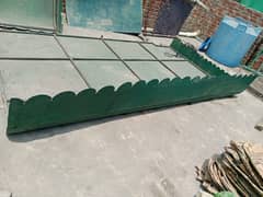 Fiber Green Shade with iron fram