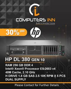 Server | hp server | Dell server | HP DL 380 GEN 10 | RAM 128 GB DDR 4