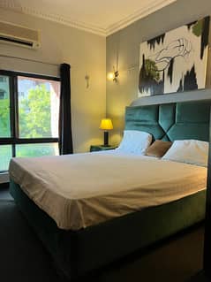 Per Day Stunning Furnished 2 Bed Apartment F-11 Markaz