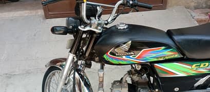 honda cd 70 Black color multan
