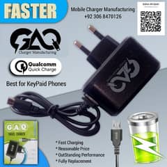 Qmobile New Charger for Keypad Phones