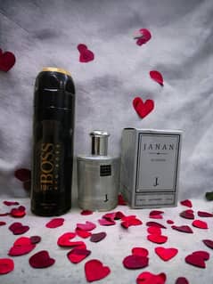 Janan refreshing perfume with free body spray