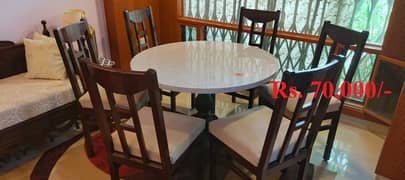 Furniture, Sofa Set, Dining Table, Serving Table