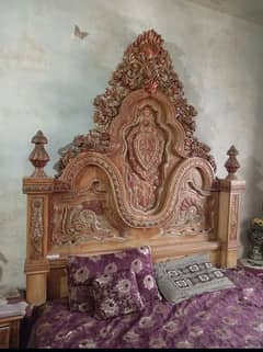 bed chinioti with mattress for sale