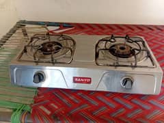 Sanyo dual option Spark ignition system gas stove