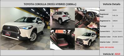Toyota Corolla Cross HEV X 2024
