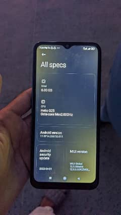 Redmi 10a 6+128