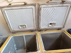 Double door deep freezer for sale