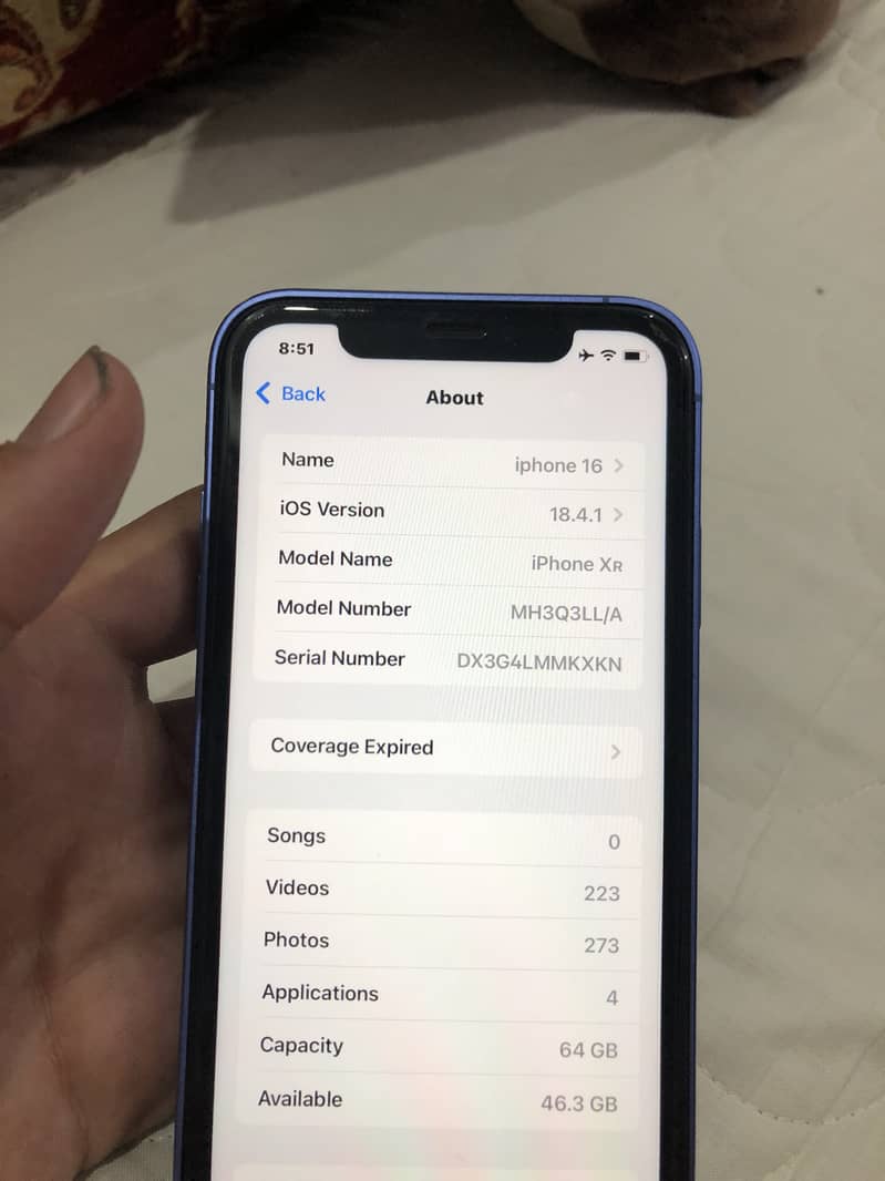 Iphone xr convert in 16 4