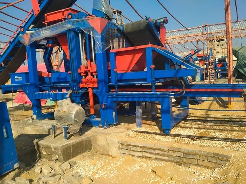 Concrete Block Making Machine | Paver Block Machine | Tuff Tile Plant 8