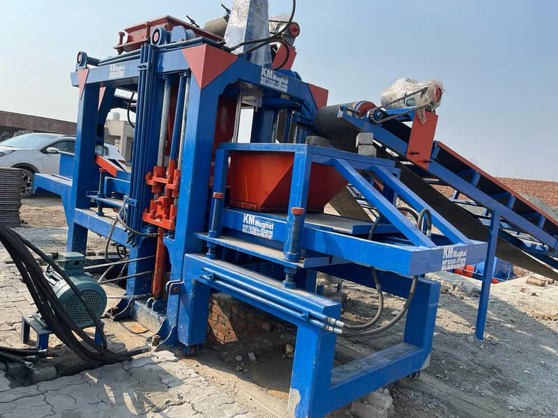 Concrete Block Making Machine | Paver Block Machine | Tuff Tile Plant 9