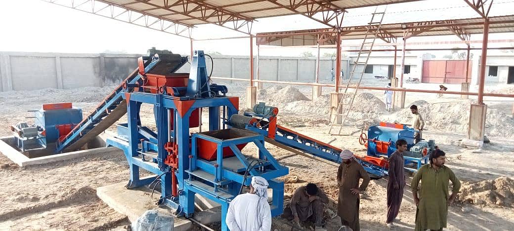 Concrete Block Making Machine | Paver Block Machine | Tuff Tile Plant 10
