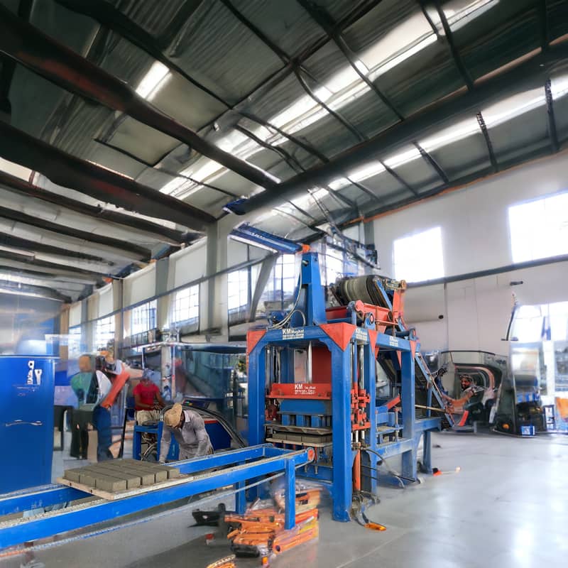 Concrete Block Making Machine | Paver Block Machine | Tuff Tile Plant 12