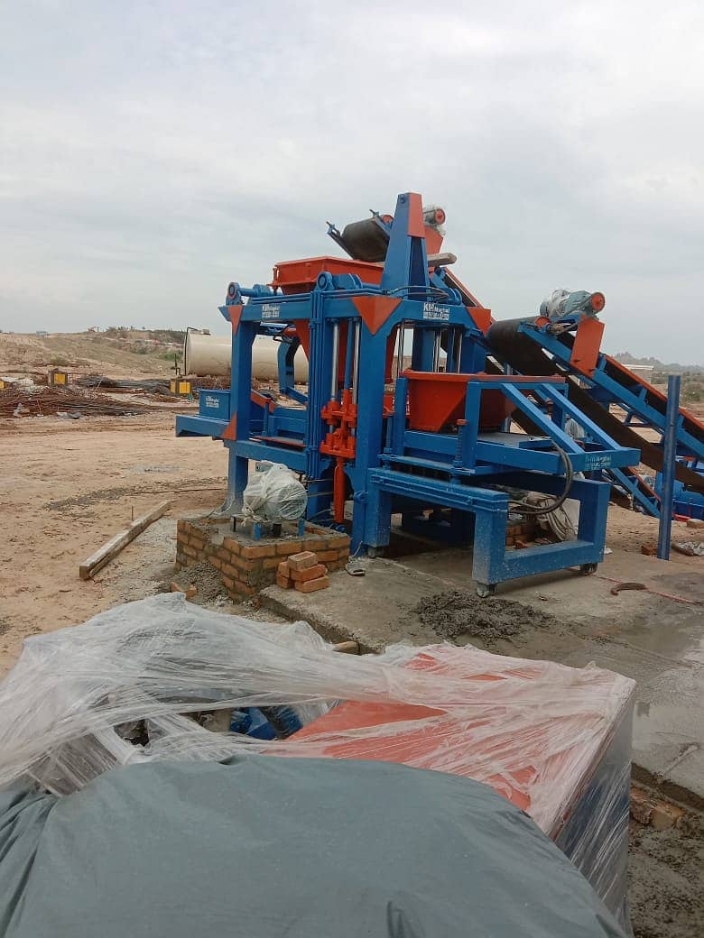 Concrete Block Making Machine | Paver Block Machine | Tuff Tile Plant 19