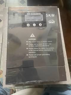 İnvi 5kw solar inverter brand new urgent for sale