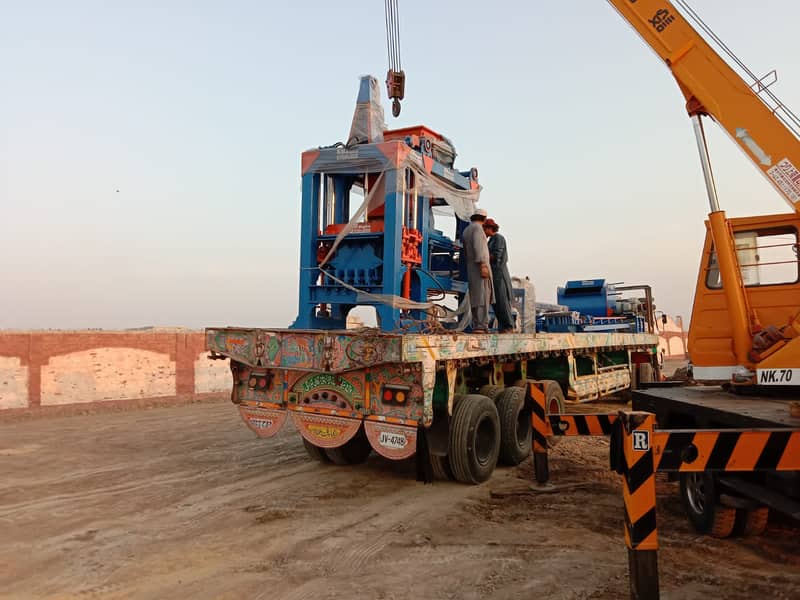 Automatic Block Machine | Hollow Block Maker |Solid Block Plant Lahore 1