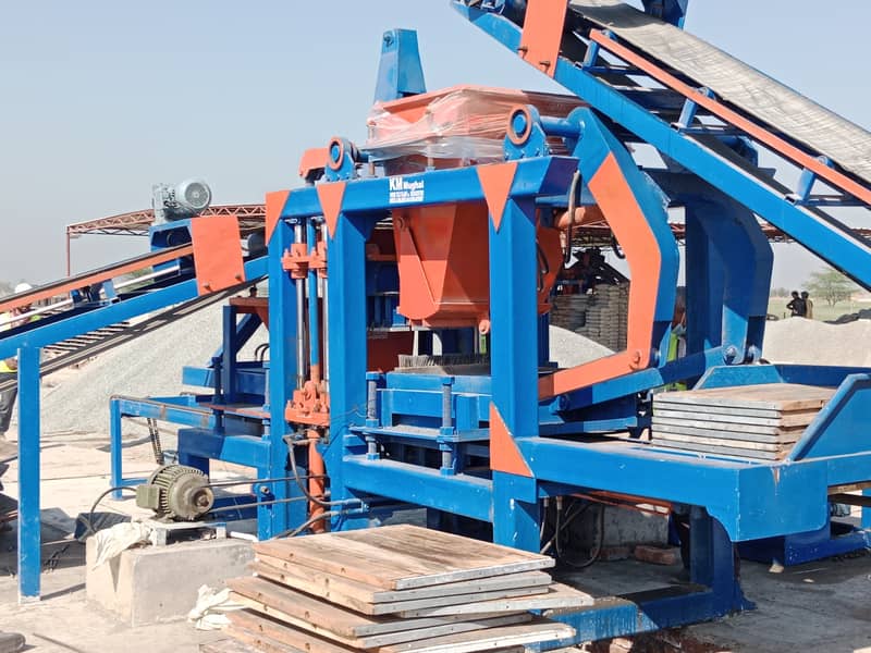Automatic Block Machine | Hollow Block Maker |Solid Block Plant Lahore 4