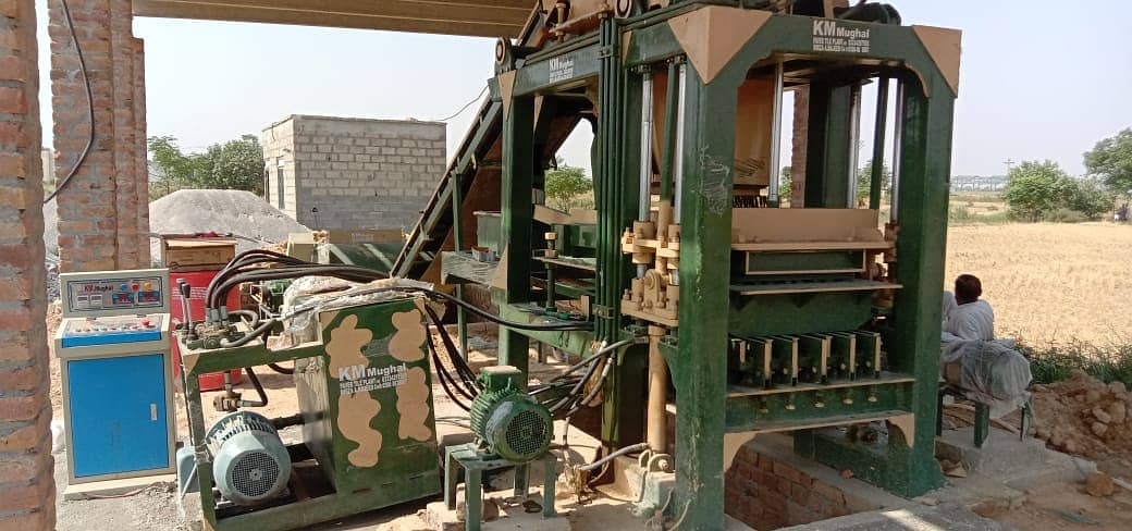 Automatic Block Machine | Hollow Block Maker |Solid Block Plant Lahore 9