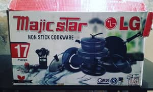 LG Nonstick cookware Set 17 piece