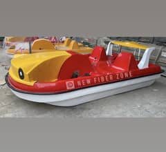 Fiberglass car design paddle boat